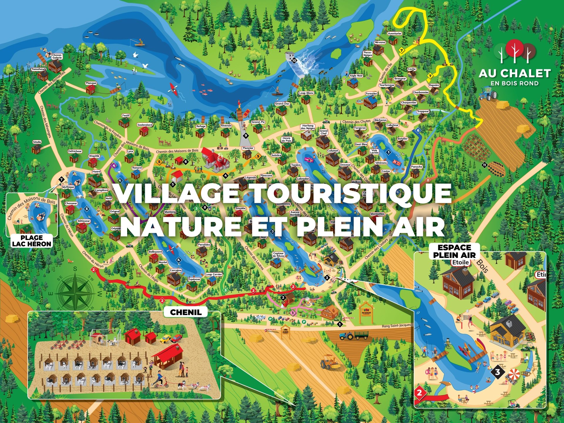 Carte Village Ete 2019